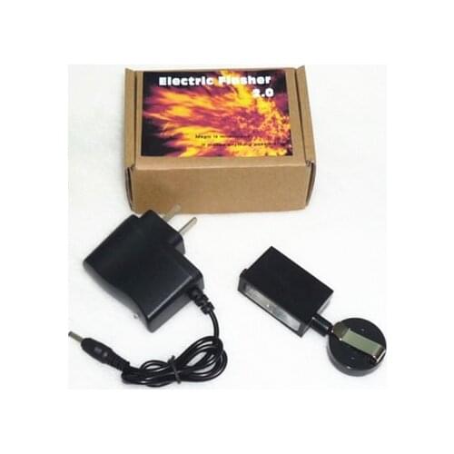 Electric Flasher 2.0,charging version - Magic trick, fire magic accessory, novelties party/jokes,close up