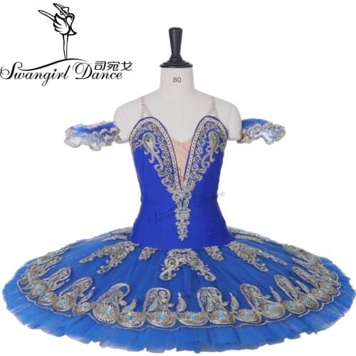 Hot sale! Blue bird ballet tutu don Quijote professional tutu Ramonda blue swan lake nutcracker ballet tutu costumes BT9163