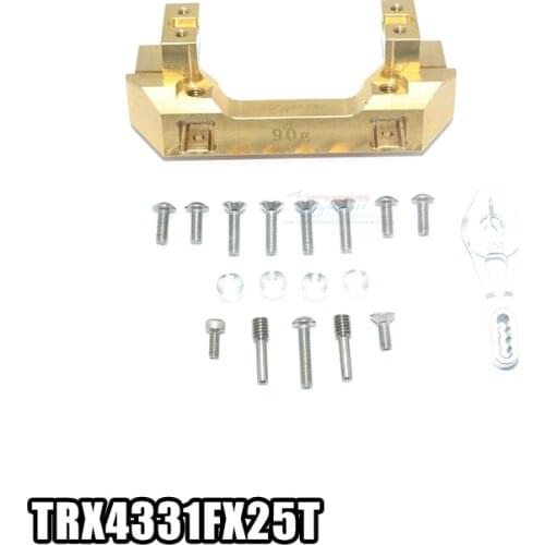 GPM TRAXXAS TRX-4 front servo type load servo fixed copper seat + 25T metal perforated straight arm servo