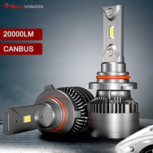 H7 Led canbus 20000lm super bright Headlight HB4 9012 HIR2 H11 H8 HB3 9005 9006 H4 Led Bulb csp chips 80w High power