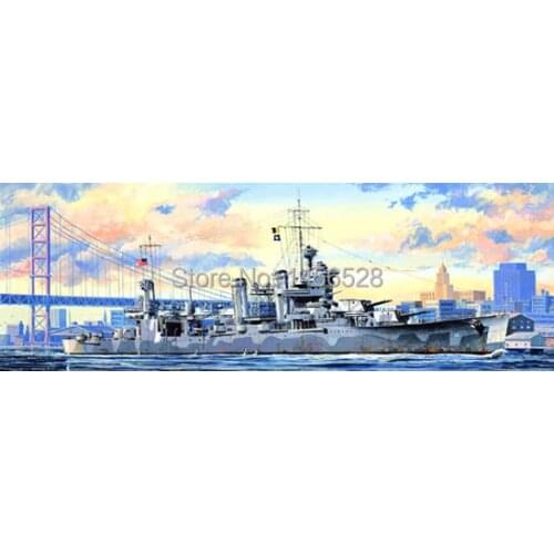 Trumpeter 1/700 05748 USS Quincy CA-39 Assembly Model kits building scale model ship 3D puzzle ship