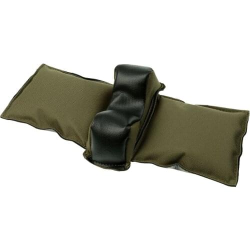 Stuffed Front And Rear Target Rest Sandbag Bank Steady