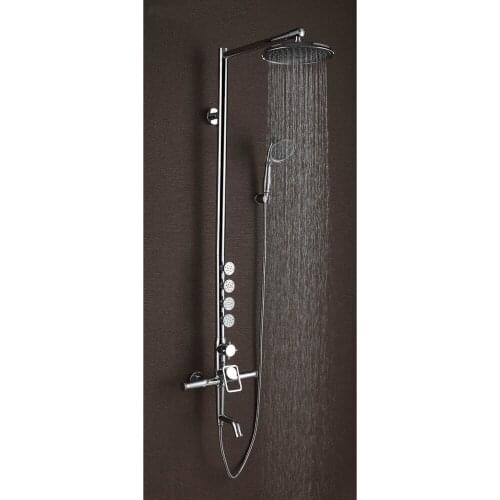 Supplying one hundred square full Copperbelt massage treatments functional / luxury shower