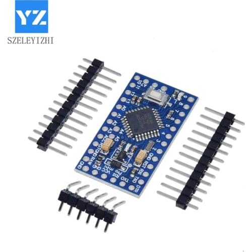 Pro mini Atmega328P Pro Mini 328 Mini ATMEGA328 3.3V 8MHz 5V 16Mhz for Arduino Compatible Nano CP2102 FT232RL
