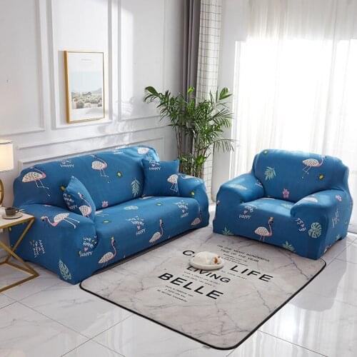 Stretch Cartoon Sofa Slipcover Elastic Sofa Covers for Living Room Funda Sofa Chair Couch Cover Home Decor 1/2/3/4-seater F8487