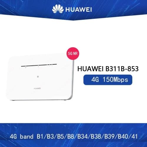 Unlocked HUAWEI 4G Router LTE CPE WiFi B311B-853 With NFC English language Wireless Wifi Router