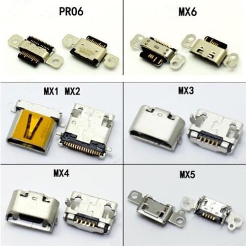 10pcs Micro USB Connector Charging Port Jack Socket for Meizu MX1 MX2 MX3 MX4 MX5 MX5 Pro MX6 MX6 Pro for Meizu M1 Note