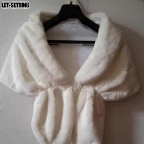 New fashion faux fur rabbit fur shawl vest shoulder cloak bride shawl lady free size multi colors