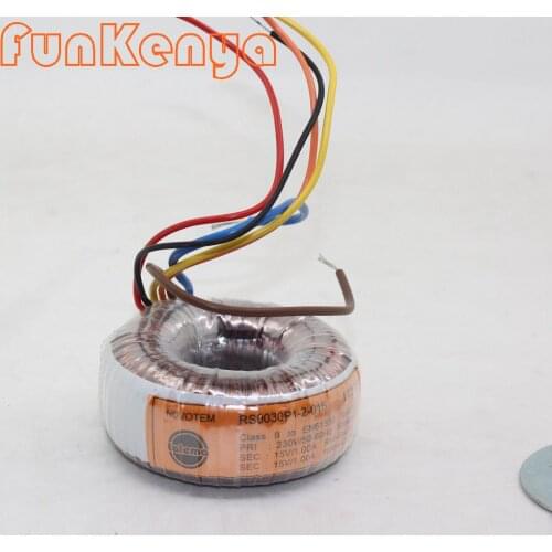 Talema RS Nuvotem Toroidal Transformer 30W Dual 6V 9V 12V 15V 18V 25V