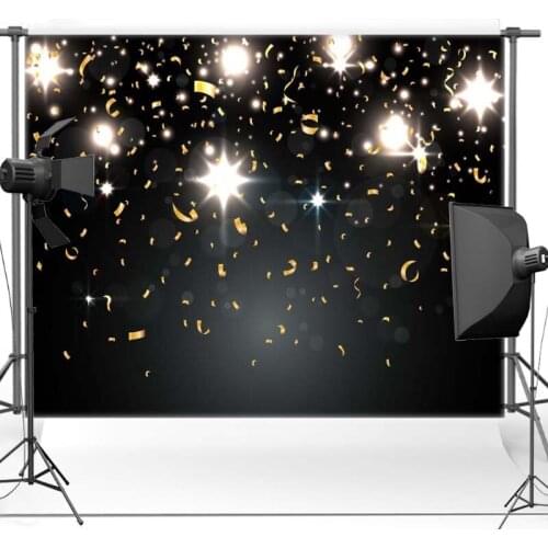 TR Black Vinyl Shimmer Coloured Ribbon Photography Background Wedding Newborn Backdrop For Fotografica