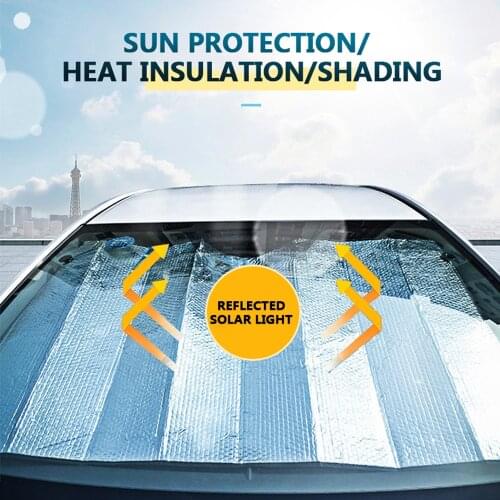 Universal Car Sunshade Car Sun Shade UV Protection Car Curtain Car Sun Protector Interior Windshield Protection Accessories New