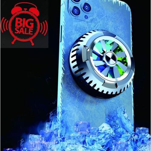 USB Portable Universal Magnetic Semiconductor Mobile Phone Cooler Game Cooling Fan Radiator For IPhone Android Phone / Tablet