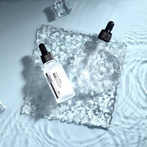 Water ripple shadow board perfume cosmetics photography props acrylic photography thin transparent wave effect background props