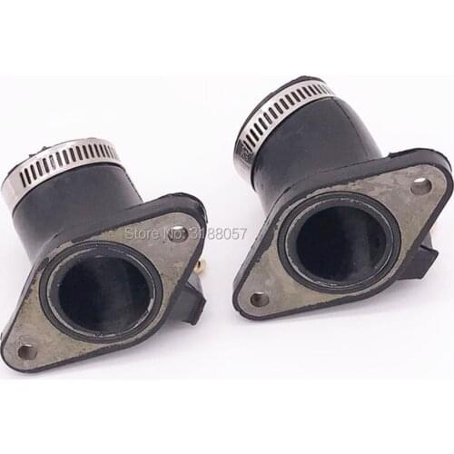 2pcs/set Carburetor Intake Manifold Pad For Yamaha XVS400 XV400 1997-2008 XVS650 1997-2014 Drag star / V-star 400 650