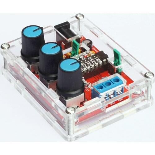 XR2206 High Precision Function Signal Generator DIY Kit Sine/Triangle/Square Output 1Hz-1MHz Adjustable Frequency Amplitude