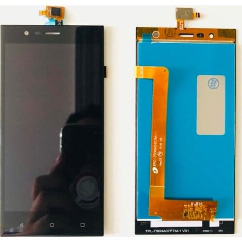 LCD Display+Touch Screen for highscreen boost3 Digitizer Assembly Boost3 black 1920*1080 5inch phone New Digitizer Glass Panel