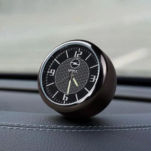 1x Car Clock Interior Auto Accessories Dashboard Decoration For Opel astra h j g corsa d vectra c zafira b insignia vivaro mokka
