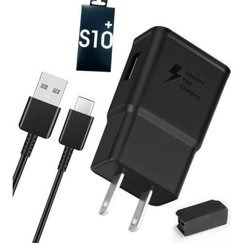 200pcs Charger Adapter 2 in 1 Fast Charger Combo 78W Wall Charger Type C Cable Home Adapter EU US PLUG for Android Celllphones
