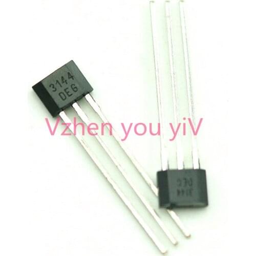 50PCS/High sensitivity 44E Holzer sensor 402 switch A1344EUA-T high temperature component AH3144E Inductros