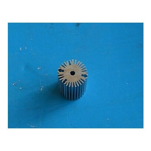 LED flashlight Sunflower Aluminum Radiator 1~9W Diameter 20.5mm,Hollow 3.5mm,High 50mm LED Heatsink