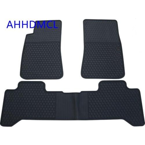 Car Rubber Mats Floor Mats Anti Slip Mat Carpet Feet Pads Custom Fit For Isuzu D-Max Left Hand Drive 2015 2016 2017