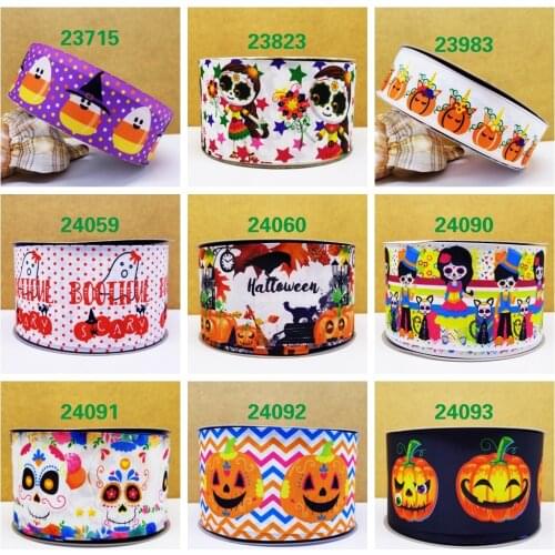 Free shipping 10 yards cartoon printed grosgrain ribbon 23715