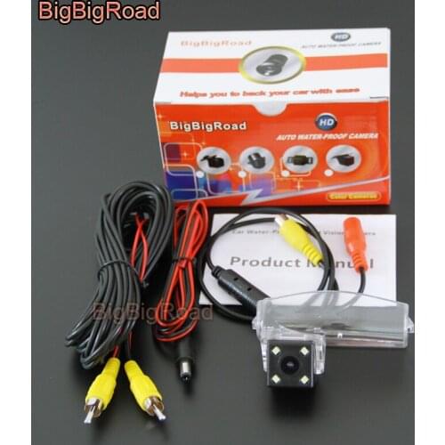 BigBigRoad Car Rear View Backup Parking Camera night vision For Mazda 2 3 Mazda2 Mazda3 Sport 2004 - 2009 2010 2011 2012 2013