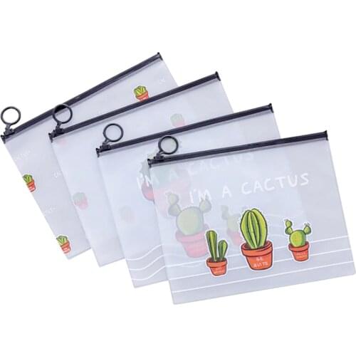 Transparent Cute School Supplies Pencil Case High Capacity Escolar Pencilcase Pencil Box Multifunctional Organizer Bag