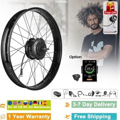 Fat E-bike Bafang 48V 750W Rear 20" 26" Wheel Hub Motor Electric Snow Bicycle Conversion Kits DIY DC Cassette Powerful Engine