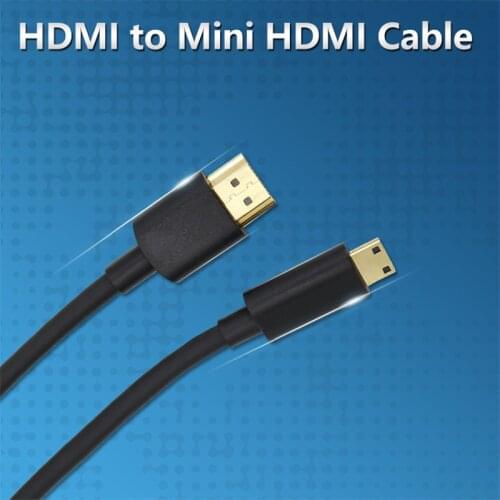 Micro HDMI-compatible Micro Mini HDMI to HDMI Cable Male to Male For GoPro Sony Projector digital screen tvbox 1.5m
