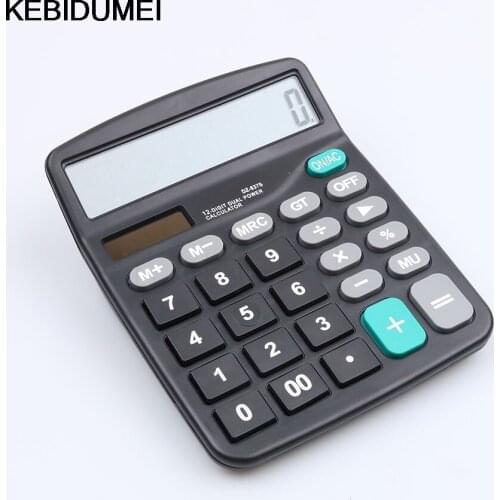 Commercial desk calculator Standard Function 12 Digits Battery Powered scientific calculator for Office School Home