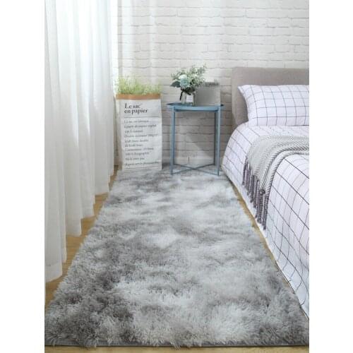 Nordic Ins Style Room Carpet Bedroom Bedside Plush Blanket Floor Mat Living Room Rug Large Alfombras Para La Sala Moderna