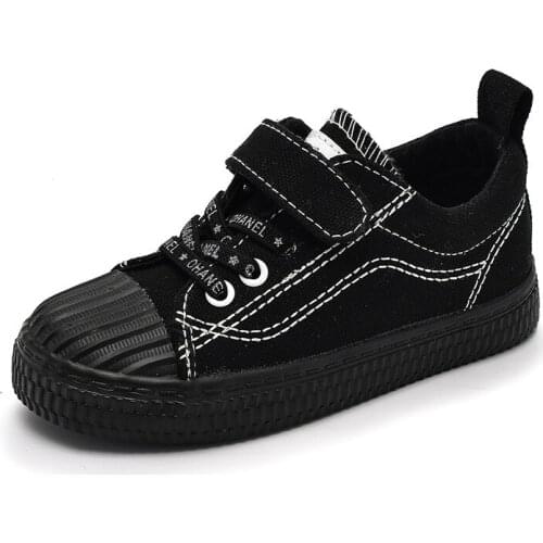 New Spring Autumn Fashion Shoes Kid Sneakers Girl Boy Casual Sport Shoes Kids Canvas Shoe Size 25-37 Children Flat Student Shoes