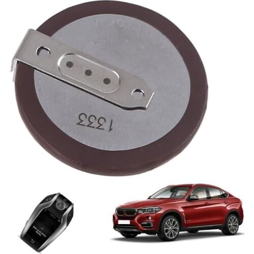 Original Vl2020 3v 20mah Coin Type Rechargeable 90 Degrees Fillet Lithium Button Cell Battery for Car Key Drop Shipping