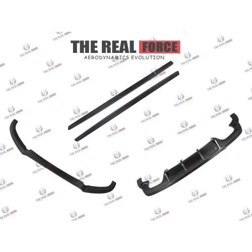 Suitable For 13-16 Audi S3 TRF-A Carbon Fiber Full Lip Boby Kit - Front Rear Lip Diffuser Side Skirts