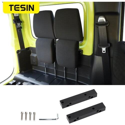 TESIN Interior Accessories For Suzuki Jimny JB74 Car Seat Headrest Holder Stander Mounting Bracket For Suzuki Jimny 2019 2020