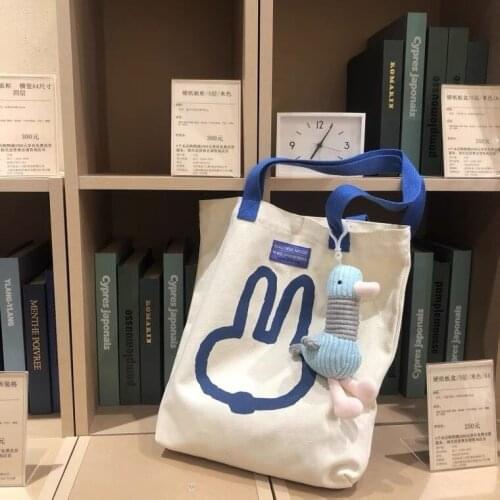 Women Top-handle Bags Canvas Bag Girl Canvas Bag Shoulder Bag Bolso Mujer Handbags