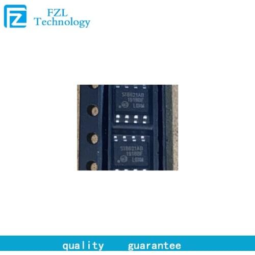 5pcs SI8621 SI8621AB SOP8 new original SI8621AB-B-ISR SOP-8 isolator chip