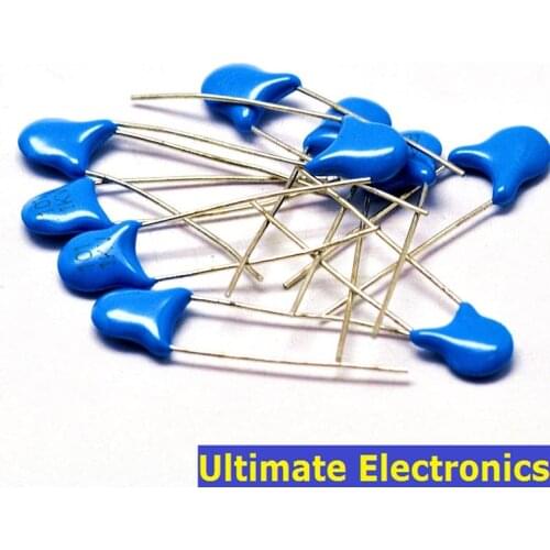 50pcs 100pF 101 1KV High Voltage Ceramic Disc Capacitor