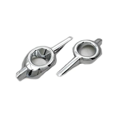 ABS chrome 2pcs For Honda CRV 2012 Up front fog light cover,lamp cover free shipping