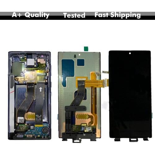 AMOLED For Samsung Galaxy Note 10 lcd N970f SM-N970 N970 Lcd Display Touch Screen Digitizer Assembly
