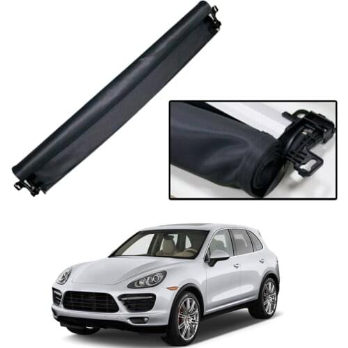 Black Car Accessories Sunroof Sun Shade Cover Curtain Protection Assembly For Porsche Cayenne 2011- 2013 2014 2015 2016 2017
