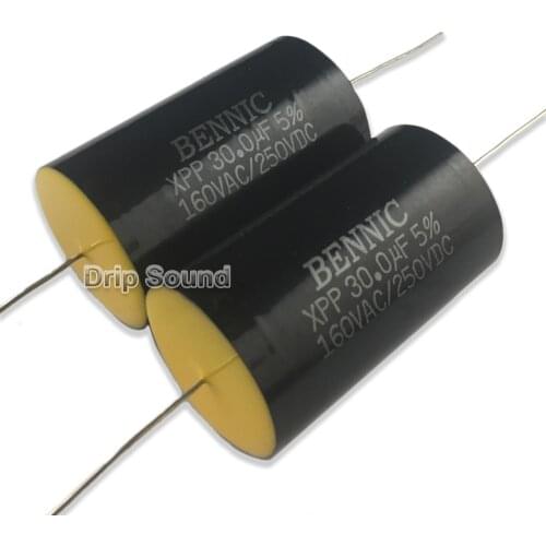30uF 250V Music Lover Speaker Frequency Divider Audio Crossover XPP Non-Polarity Capacitor