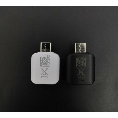 DHL 100pcs/lot Original S10 USB Connector OTG Adapter USB to Type-c s for S amsung G alaxy S10 Plus S9 s8 S8 Plus