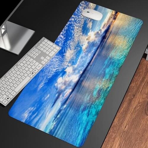 Anime Mousepad Beautiful Seabed Rubber Mouse Pad Gamer Gaming Mouse Pad Non-slip Carpet Table Mat For Csgo LOL