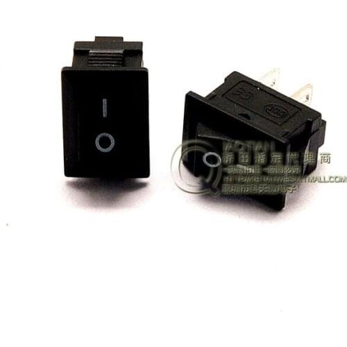 Small Boat Switch Rocker Switch Two Feet KCD1-11 15*10MM 250VAC 3A (20PCS)