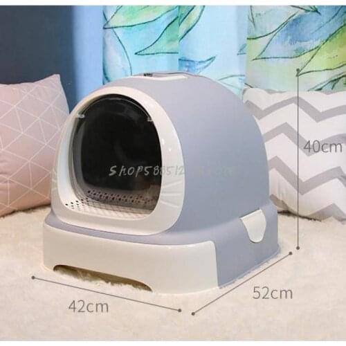 Cat Litter Pan Splash Proof Fully Enclosed Cat Litter Pan Extra Large Deodorant And Deodorant Cat Toilet Cat Litter Pan Cat Supp
