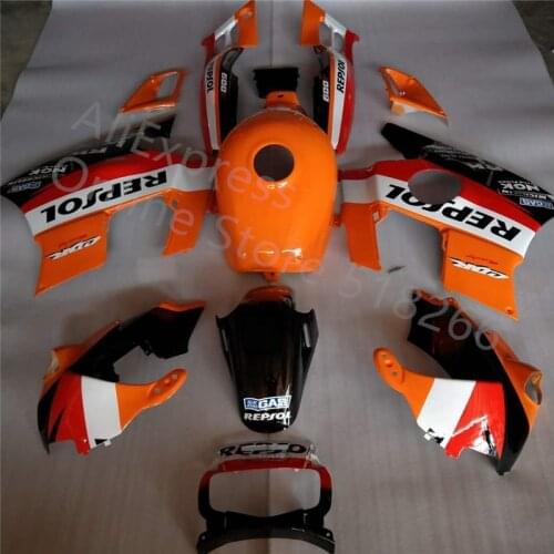 Orange White Black Fairing for HONDA For Honda CBR600F2 1991-1994 ABS CBR 600 F2 91-94 CBR600 F2 Motorcycle Fairing Body Kit