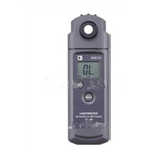 BK8731 Digital 3 1/2 LCD Portable Light Meter Reading and Peak Locking Environmental Research Laboratory