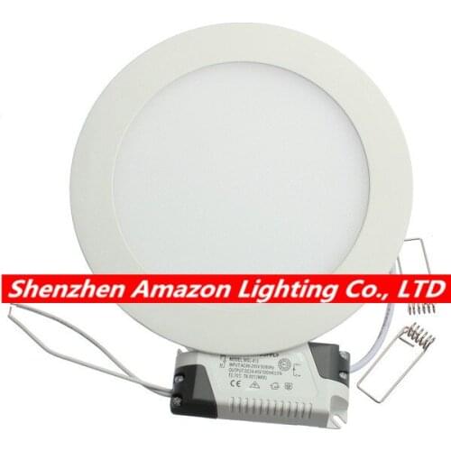 60pcs/lot 15W LED Ceiling Light Recessed Ultrathin led panel light Warm White/Natural White/Cold White 85-265V indoor lamp